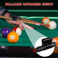 Laser cue alignment trainer for snooker and pool practice